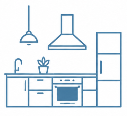 Des cuisines modernes, élégantes et faciles à vivre